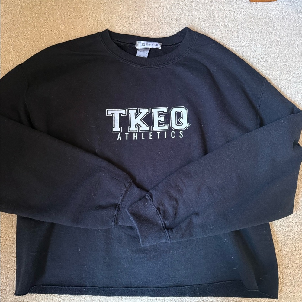 TKEQ Athletics Black Sweatshirt